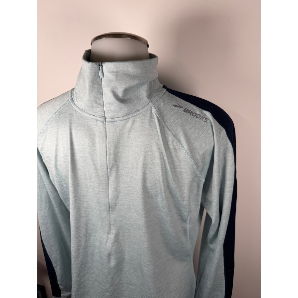 Women's Brooks Dash Half Zip Running Pullover Lig… - image 3